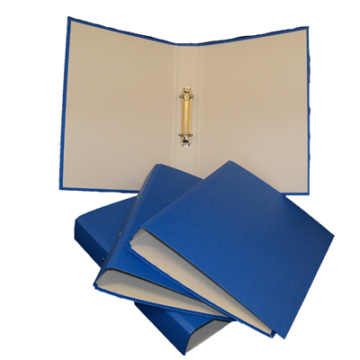 10 x Blue A4 Ringbinder Files (200 Sheet Capacity)